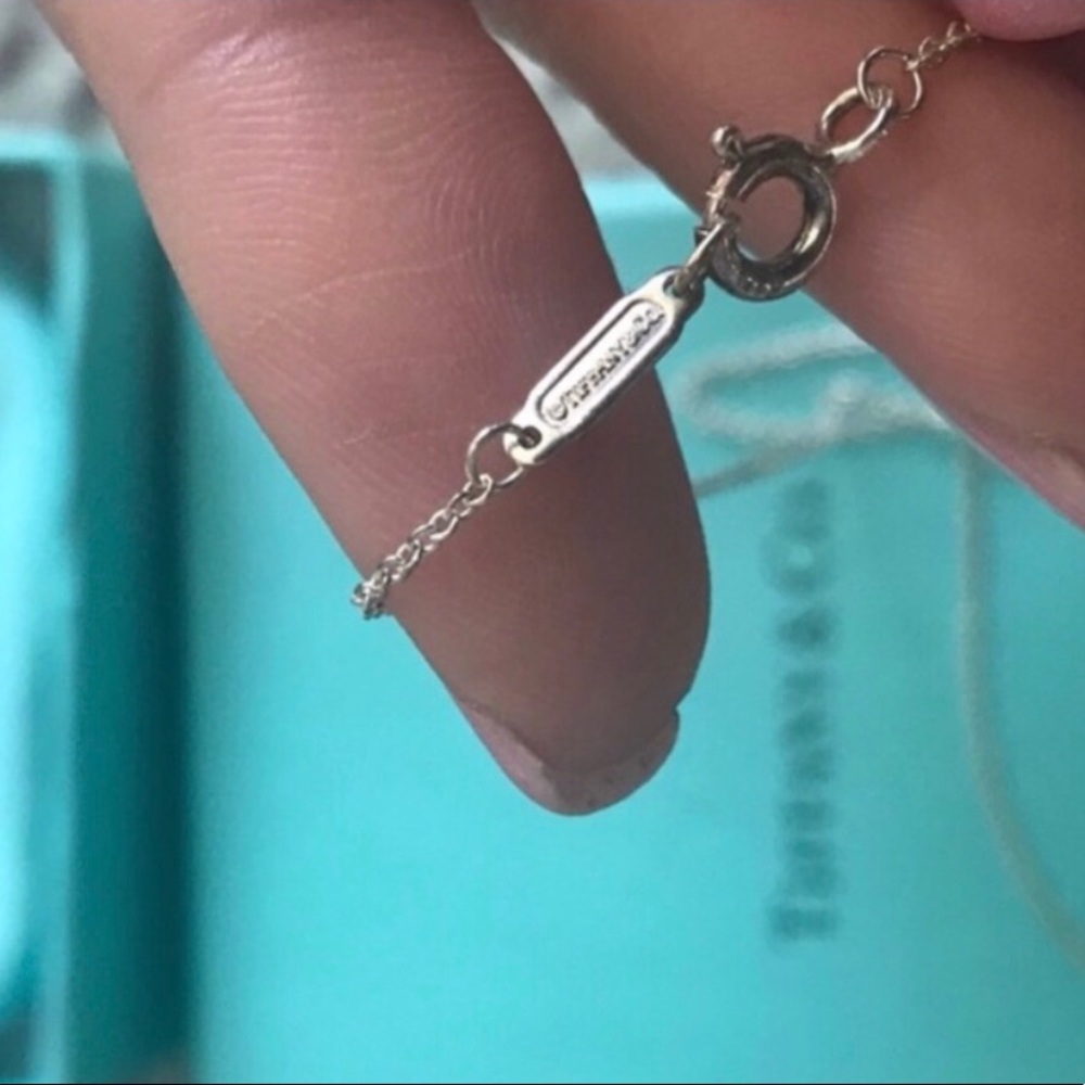 Authentic New Tiffany & Co. Silver Necklace in Box